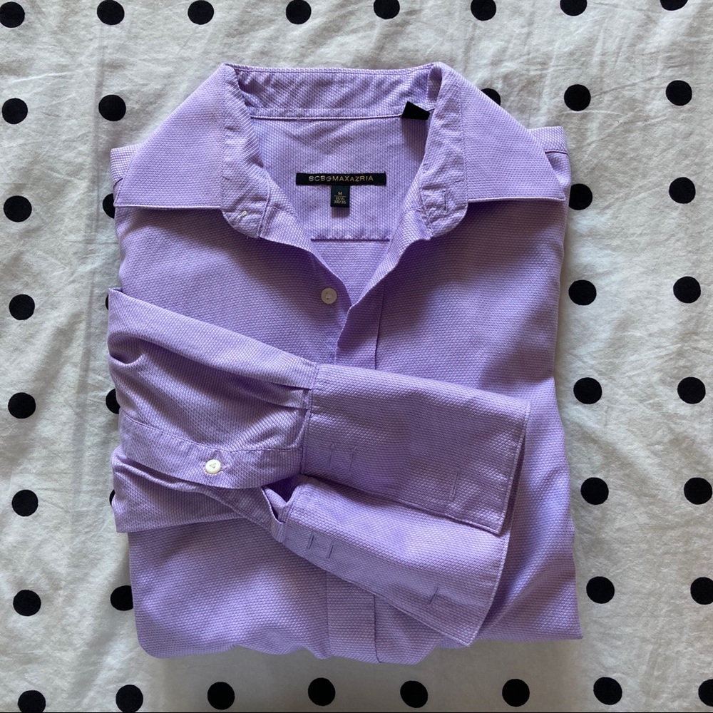 BCBGMaxAzria button down shirt